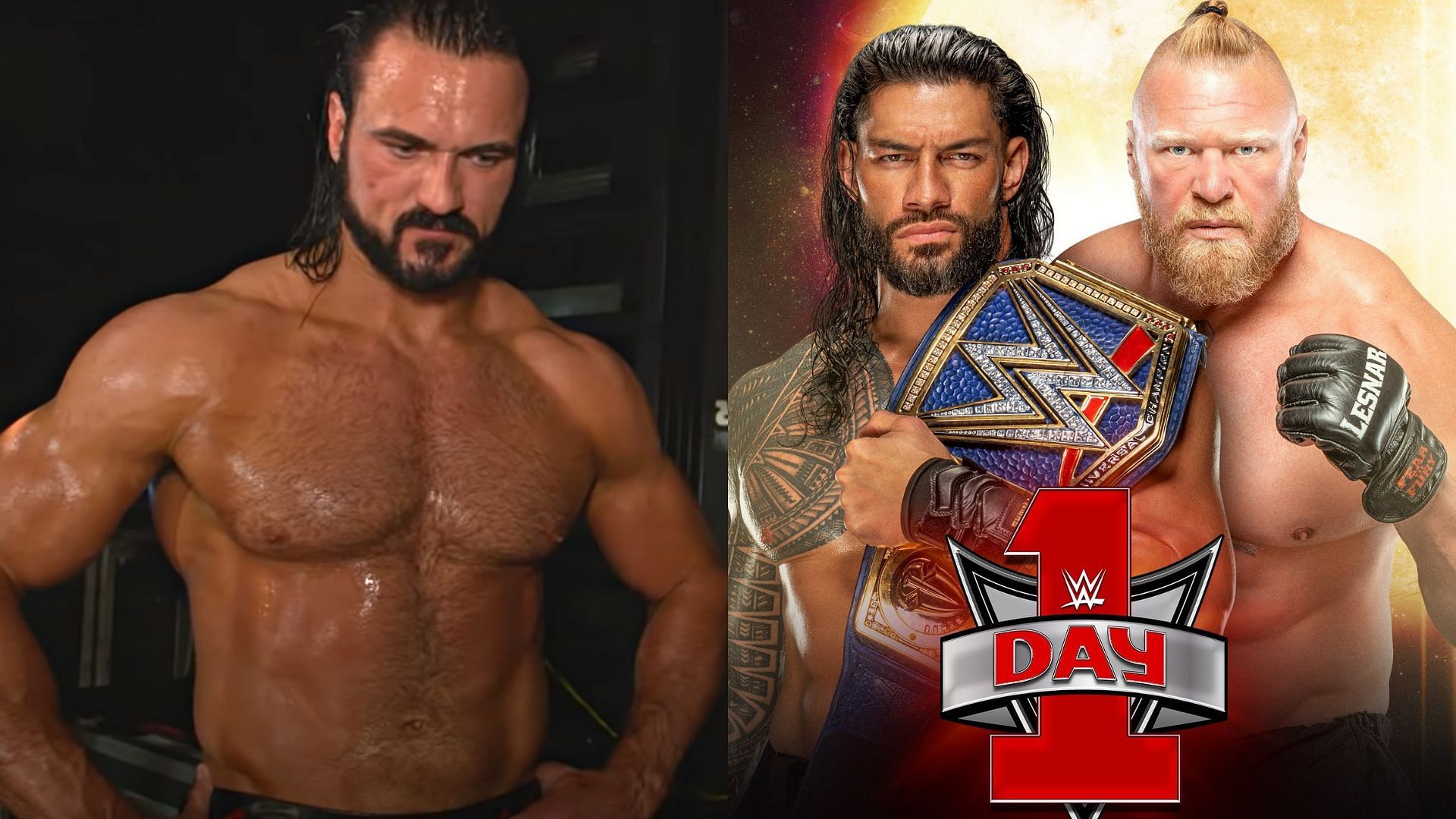 Drew McIntyre On Brock Lesnar And Roman Reigns Day 1 Match