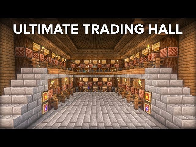 Best Villager Trading Hall Designs In Minecraft