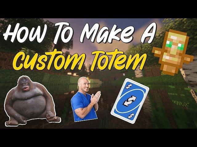 Minecraft How To Add A Custom Totem Of Undying