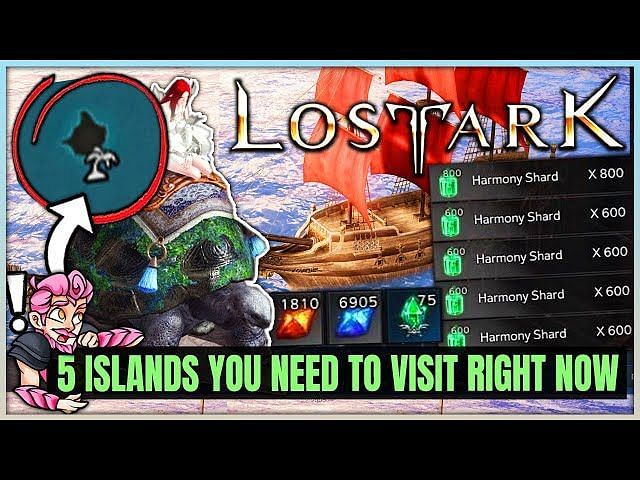 Golden Wave Island Lost Ark Token