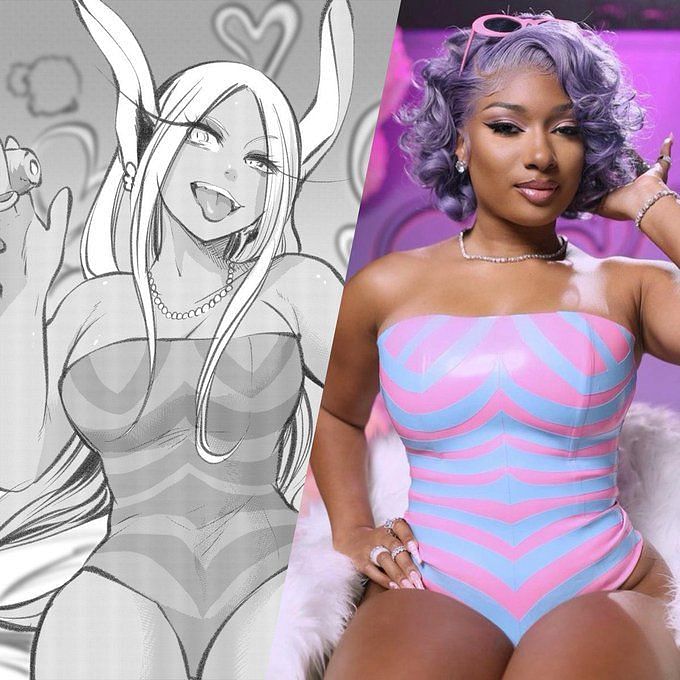 My Hero Academia Megan Thee Stallion Breaks The Internet With Mirko