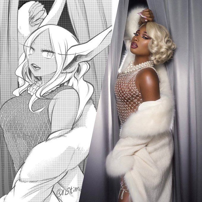 My Hero Academia Megan Thee Stallion Breaks The Internet With Mirko