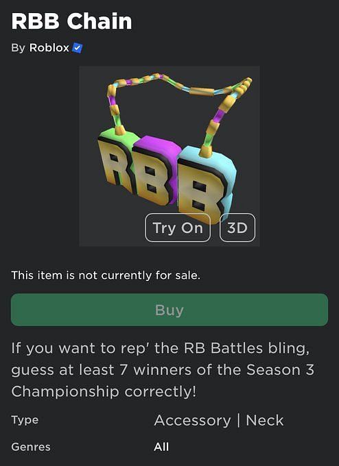 What Is The First RB Battles Challenge In Season 3 Championship Format