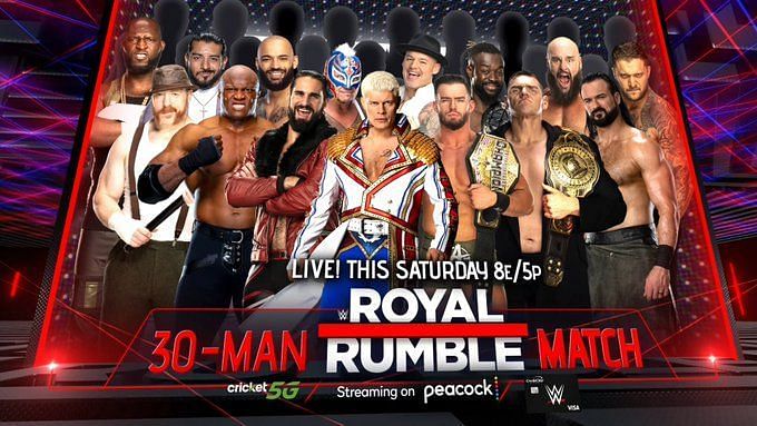 Royal Rumble 2023 Match Card WWE Royal Rumble 2023 Match Card Will