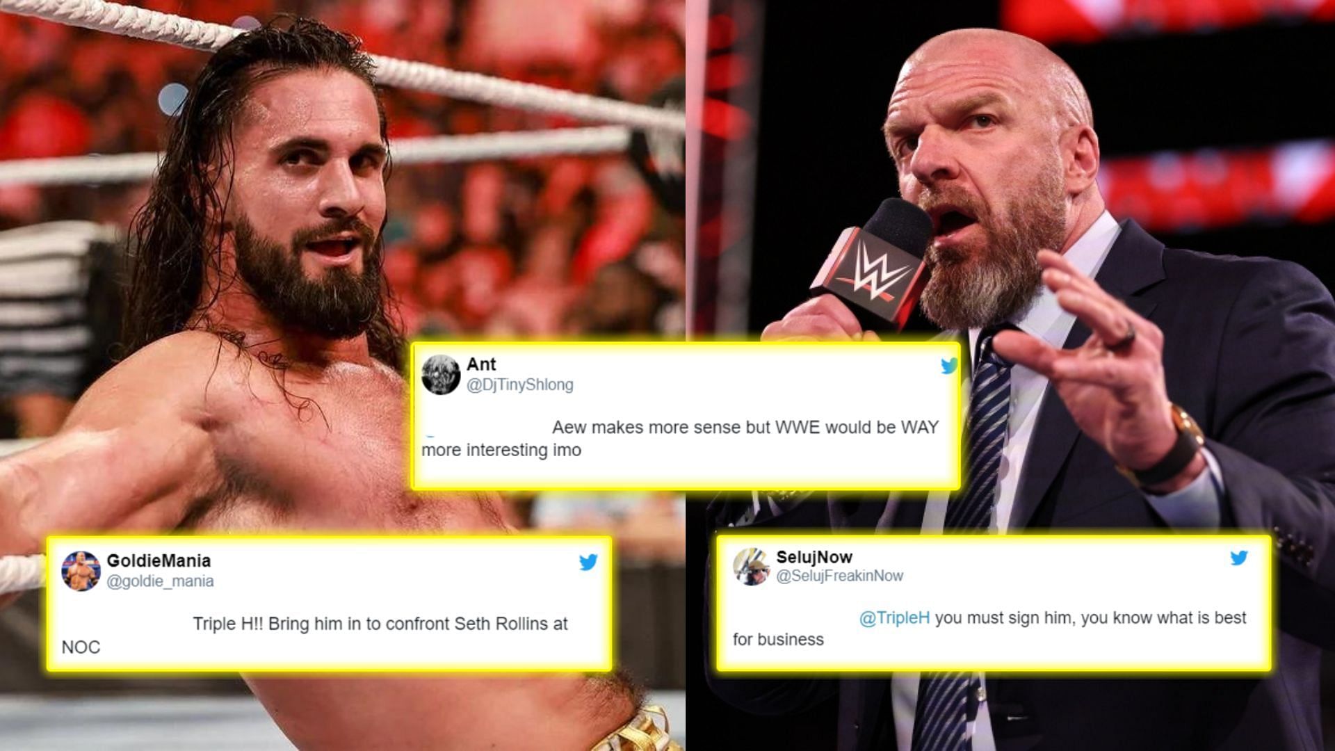 Triple H Bring Him In To Confront Seth Rollins At Noc Fans React