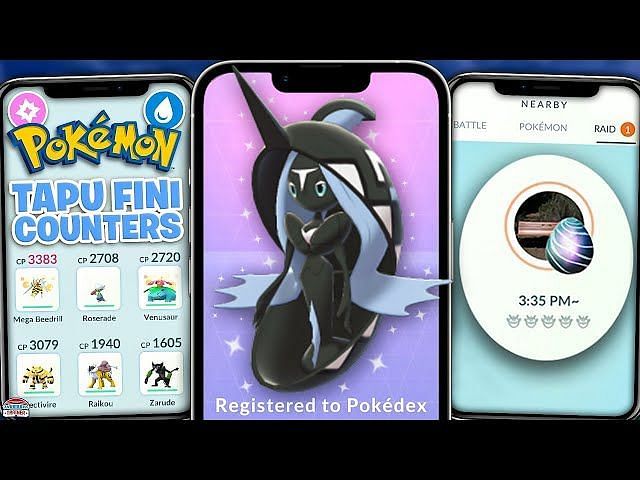 Pokemon Go Tapu Fini Raid Guide May Best Counters Weaknesses