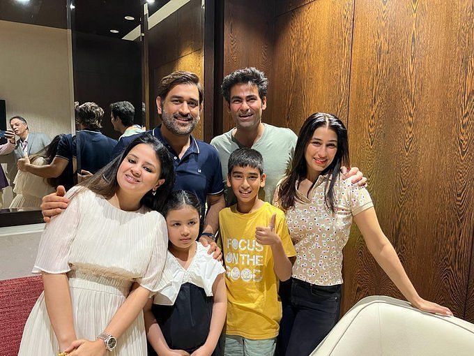 Pictures Get Well Soon Mohammad Kaif Reunites With Ms Dhoni