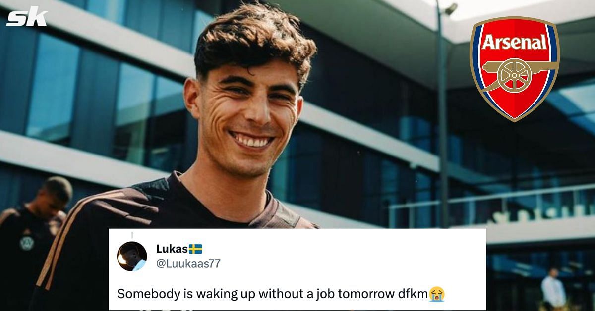 Someones Getting Sacked Arsenal Fans React Hilariously As Kai