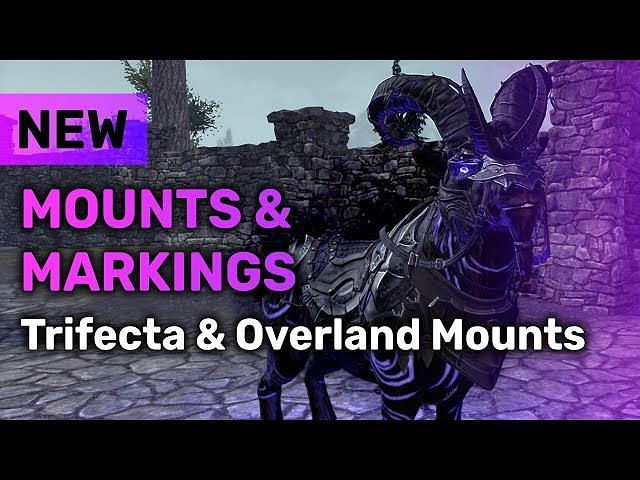 Mounts How To Get All The New Mounts In Elder Scrolls Online Necrom