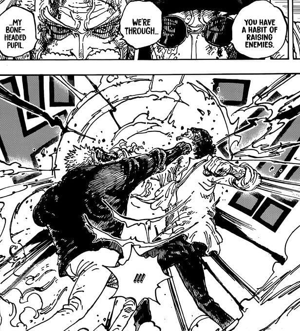 One Piece Chapter 1087 Blackbeard Pirates And Kuzan Trick Koby Into