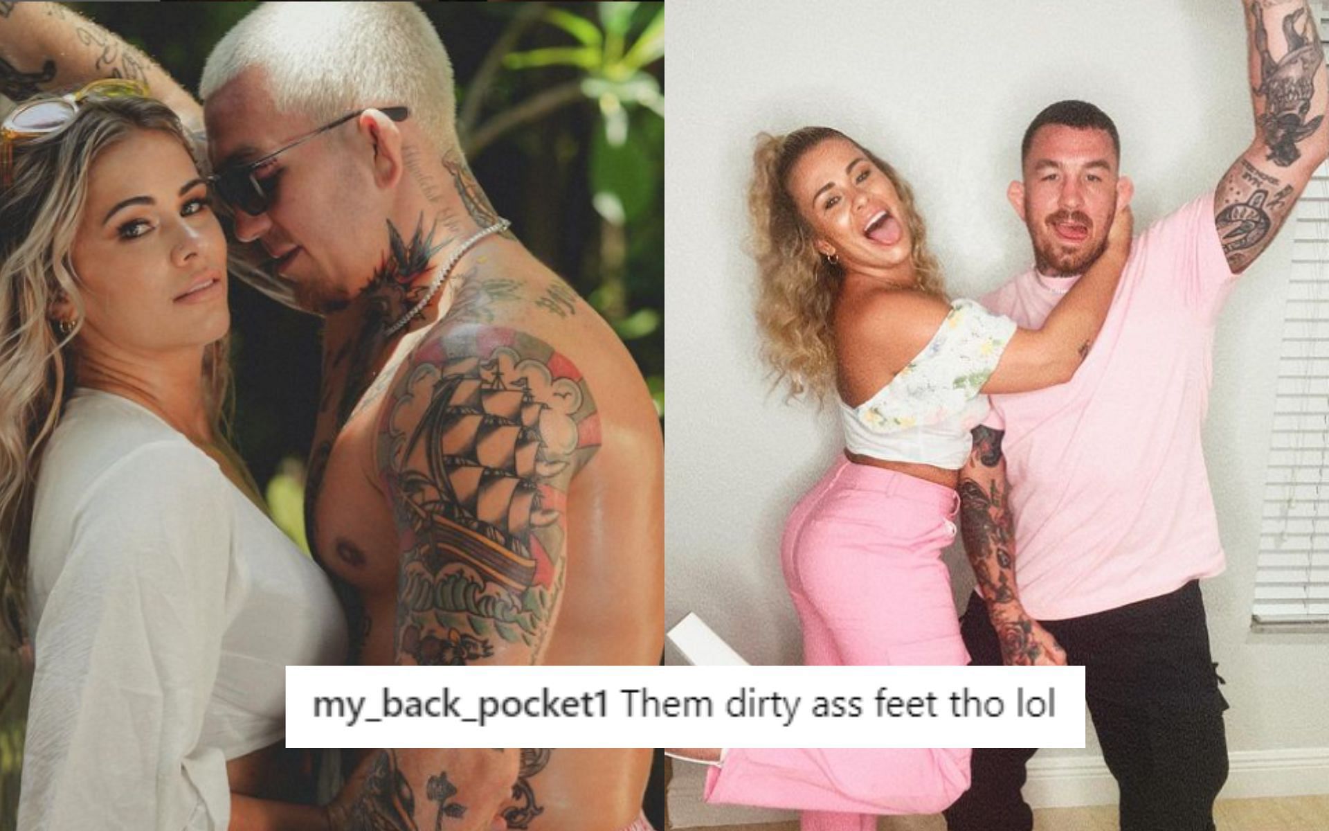 Fans Berate Paige Vanzant For Dirty Feet In New Intimate Snap With Husband Austin Vanderford