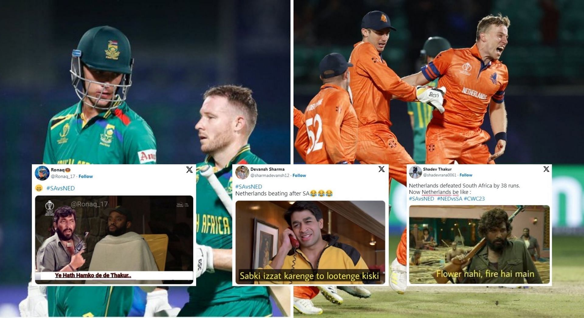 Flower Nahi Fire Hai Main Fans React As Netherlands Beat South