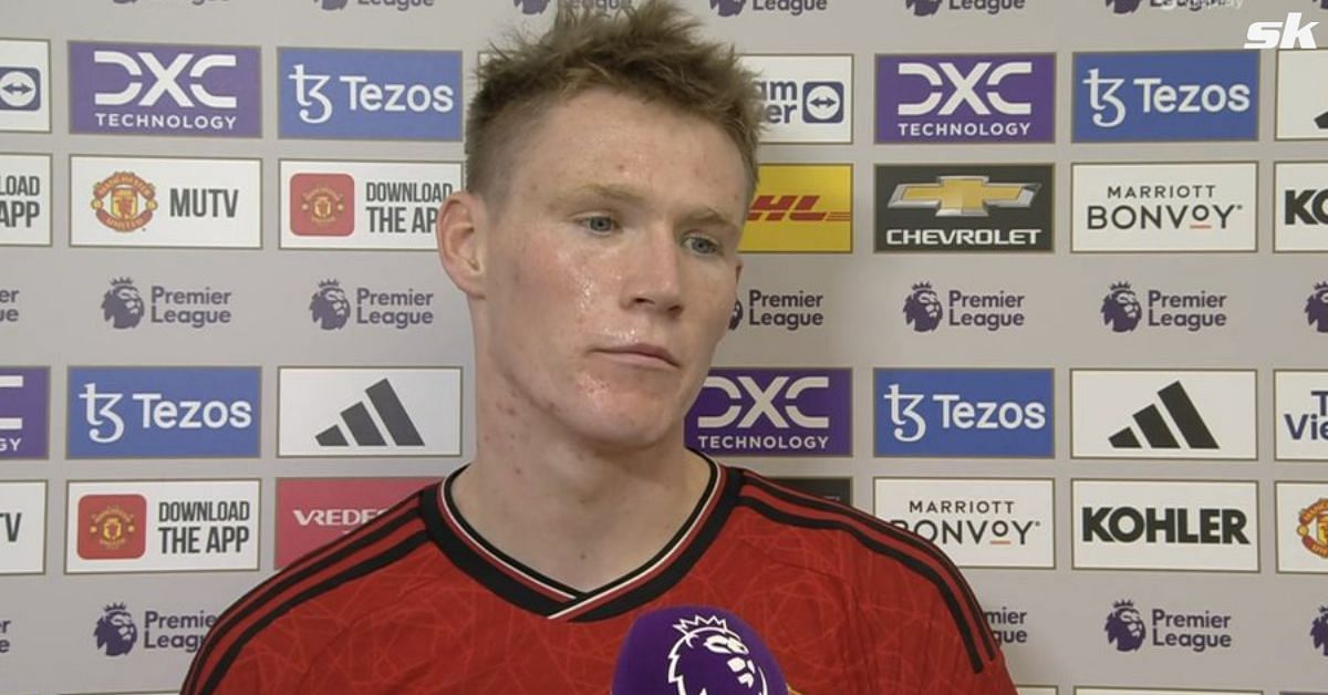 Crying Like Babies Manchester United S Scott Mctominay Unhappy With