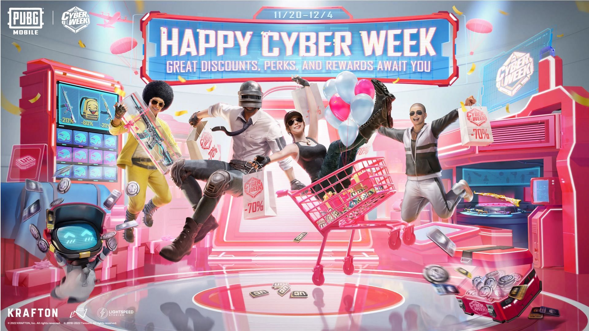 PUBG Mobile Cyber Week Event Explained