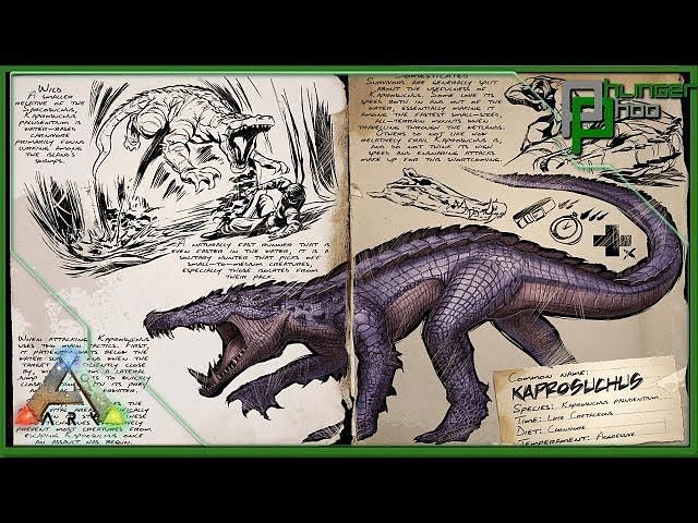 Ark Survival Ascended Kaprosuchus Taming Guide