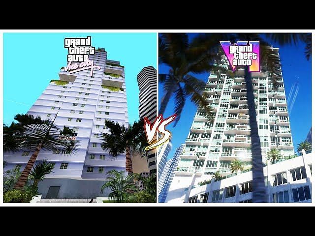 GTA Vice City Map Vs GTA 6 Map Everything Known So Far From Leaks And