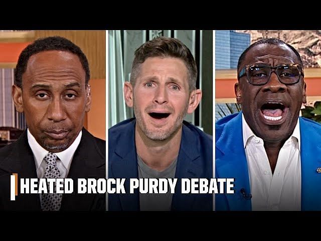 Shannon Sharpe Disparages Brock Purdys Performance In Super Bowl