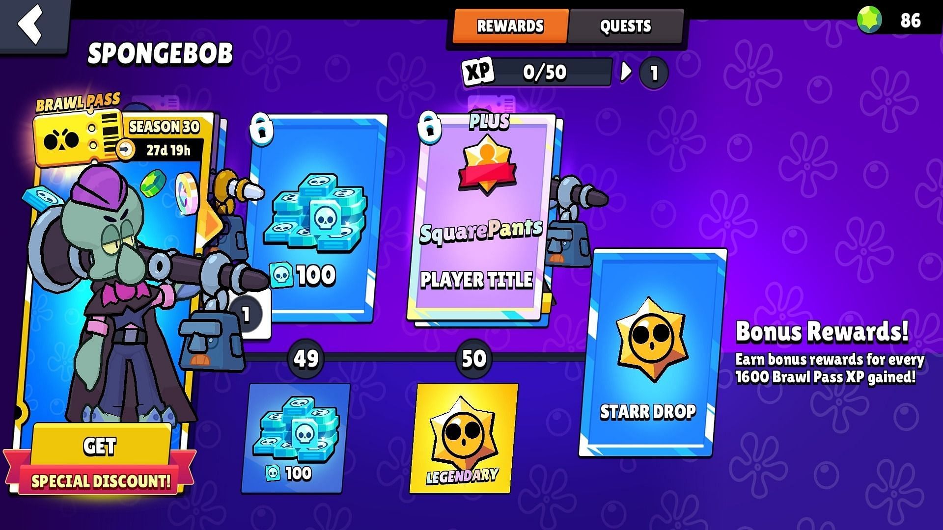 All Brawl Pass Rewards For Brawl Stars Season 30