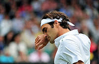 The Look That Tells Roger Federer's Future