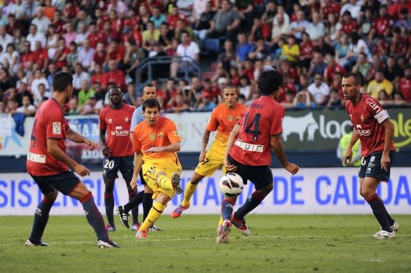 Osasuna 1-2 Barcelona: Messi silences away crowd as Barcelona record a comeback win