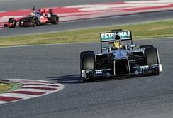 Hamilton fastest in F1 testing