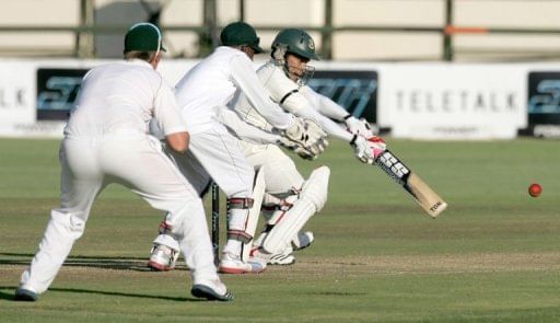 Shakib, Mushfiqur steer Bangladesh to healthy score