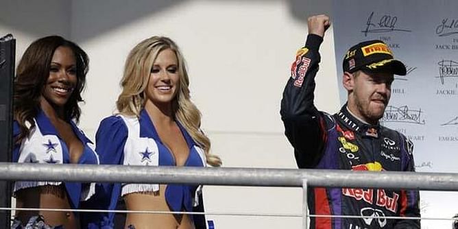 US GP: Vettel takes eighth straight victory at Austin