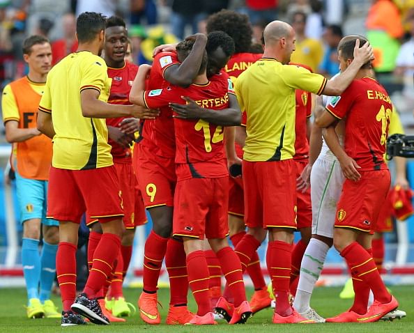 Belgium's substitutes help them come from behind to overcome Algeria 2-1