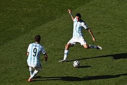 Argentina progress to the quarterfinals after a 119th minute Angel Di Maria strike helped them defeat Switzerland 1-0