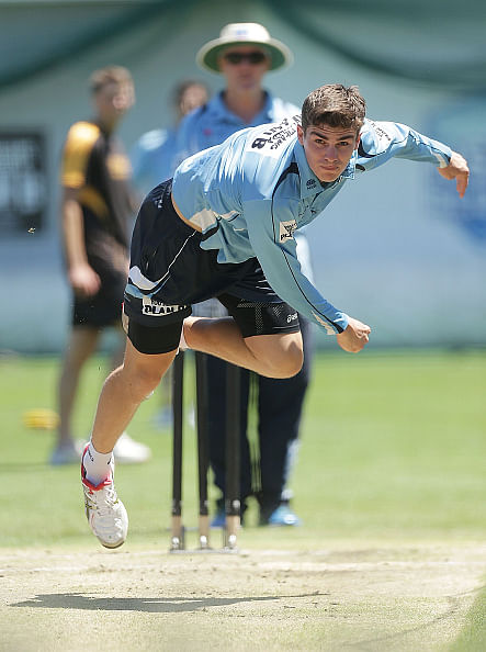 In Pictures Sean Abbott Returns To Cricket Training