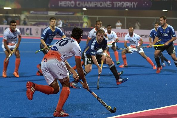 India go down fighting to Argentina in 2014 Champions Trophy