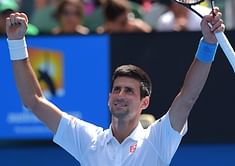 Novak Djokovic cruises into the third round at Australian Open