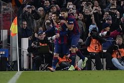 Lionel Messi gives Barcelona advantage in the Copa del Rey against Atletico Madrid