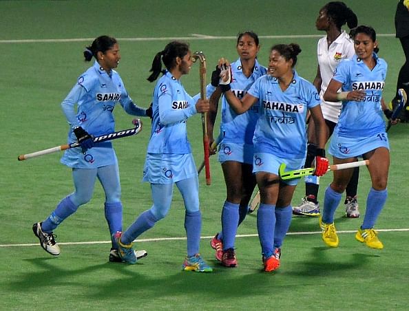 Indian eves drub Singapore 10-0 to storm into Hockey World League semis