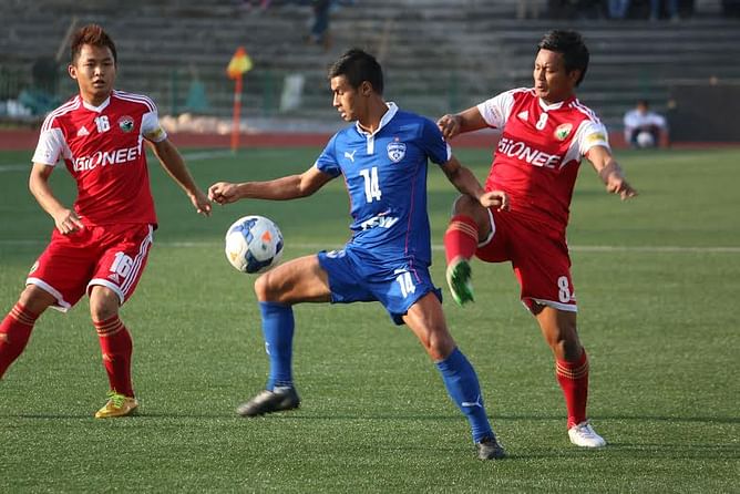 I-League: Bengaluru FC, Shillong Lajong share points as Blues pay the penalty