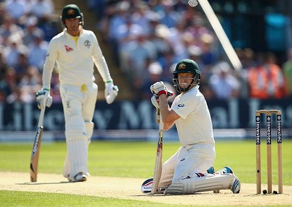 Ashes 1st Test Day 2 - Australia trail by 166 runs