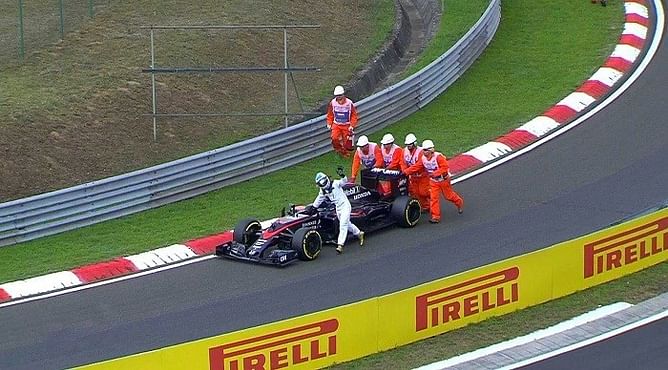 Qualifying at the Hungarian Grand Prix 2015