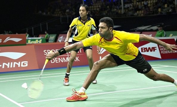 2015 World Championships: Arun Vishnu and Aparna Balan crash out