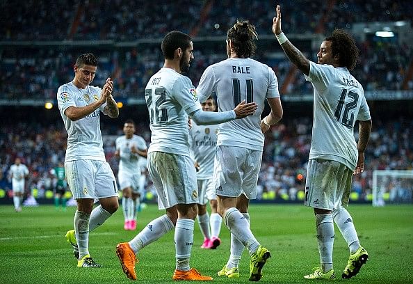 Gareth Bale and James Rodriguez inspire Real Madrid to 5-0 win over Real Betis