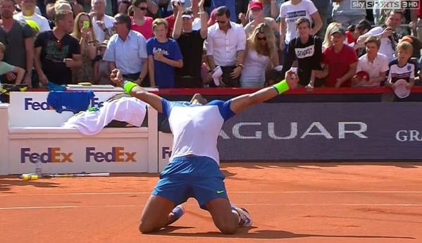 Rafael Nadal wins 2015 Hamburg Open after beating Fabio Fognini in straight sets