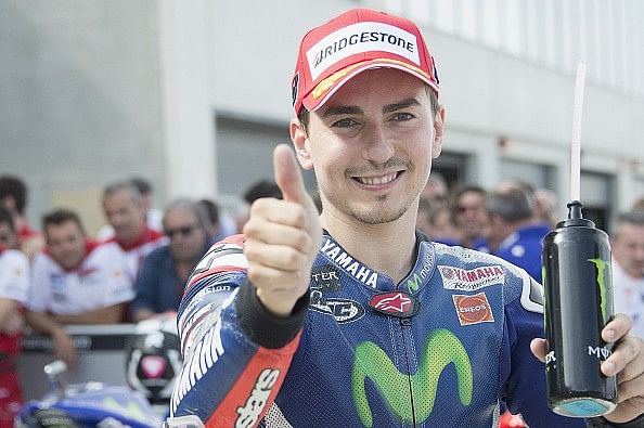 Aragon MotoGP Report: Jorge Lorenzo wins, intense Pedrosa-Rossi battle for P2