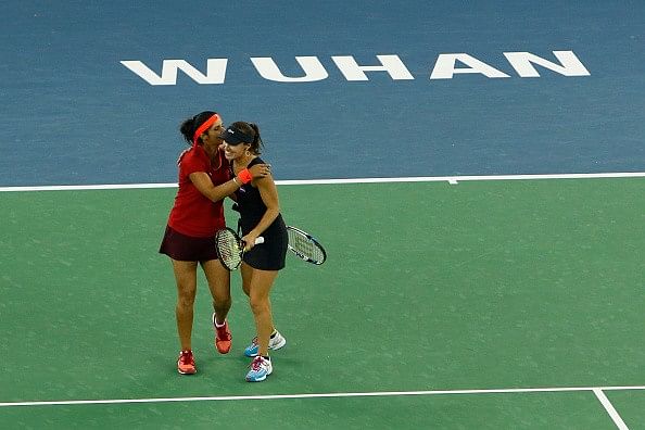 Sania Mirza and Martina Hingis progress to finals of Wuhan Open