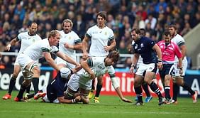 2015 Rugby World Cup: South Africa stave off Scotland fightback to win 34-16