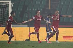 ISL 2015: NorthEast United beat Chennaiyin 2-1 in match interrupted by massive thunderstorm