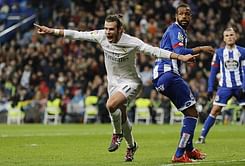 Gareth Bale hat-trick gives Zinedine Zidane first win as Real Madrid boss as they beat Deportivo 5-0