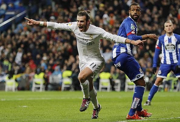 Gareth Bale hat-trick gives Zinedine Zidane first win as Real Madrid boss as they beat Deportivo 5-0