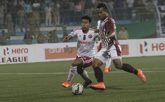 I-League: Mohun Bagan go atop the I-League table with a draw against Shillong Lajong