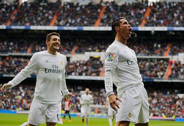Cristiano Ronaldo scored twice as Real Madrid beat Athletic Bilbao 4-2