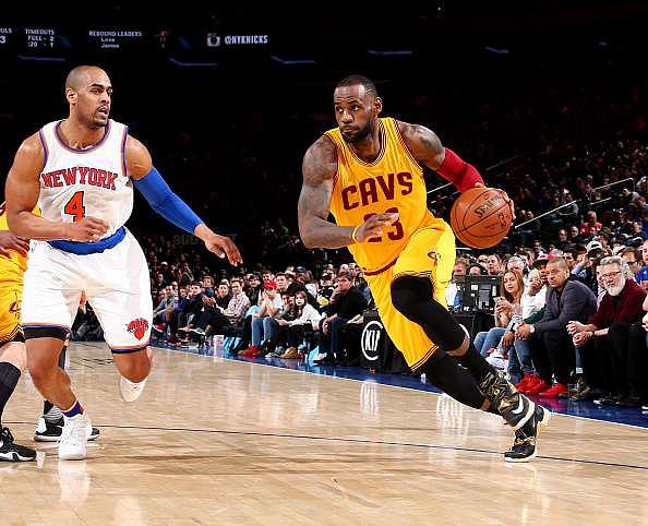 NBA Saturday round-up: LeBron James records triple double in Cavs win, OKC win big against depleted Spurs