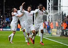EPL: Late Benteke penalty gives 10-man Liverpool thrilling 2-1 win over Crystal Palace